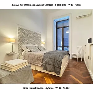 Stazione - 4 Posti Letto Con Wifi E Netflix A Piazza Garibaldi Apartman